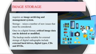 Digital Radiography Image Storage DIGITAL RADIOGRAPHY IN DENTISTRY- DR PRIYANKA | PPTX