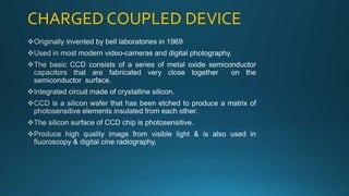 CHARGED COUPLED DEVICE
 