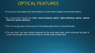OPTICAL FEATURES
 