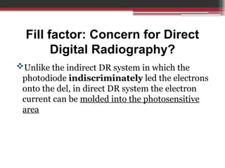 Basic Principles of Digital Radiography (DR) | PPTX