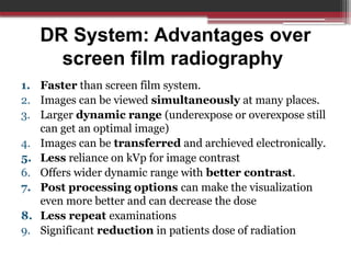 Basic Principles of Digital Radiography (DR) | PPTX