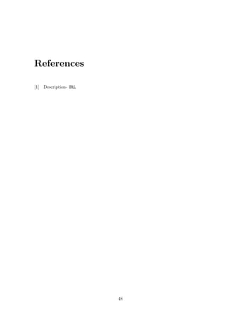 References

[1] Description- URL




                       48
 