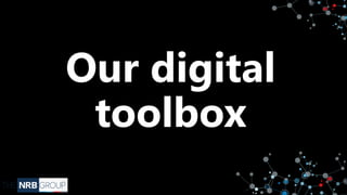 Our digital
toolbox
 