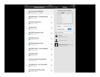 Linoit.com
Padlet.com & iPad App