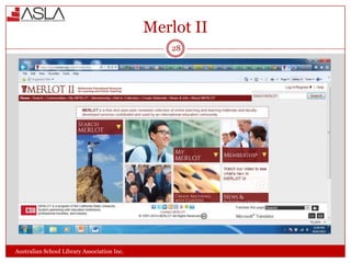 Merlot II
28

Australian School Library Association Inc.

 