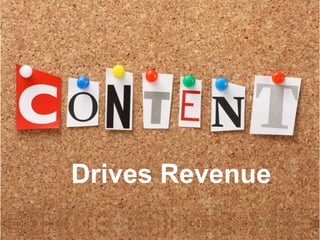 27
eDynamic, Monday, June 8, 2015
Drives Revenue
 