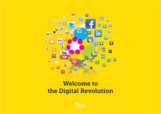 GROW YOUR BRAND’S
      ECOSYSTEM




     Welcome to
the Digital Revolution
 
