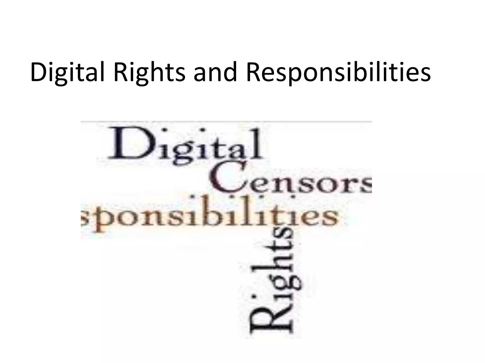 Digital rights and responsibilities ja'quan terry PPT