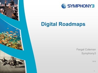 Digital Roadmaps
Fergal Coleman
Symphony3
2016
1
 
