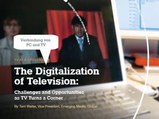 Verbindung von  PC und TV 