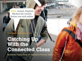 2008:  versch. Digitale Medien für versch. Seiten von sich selbst  