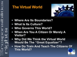 What Is A Citizen?   *  A native or naturalized member of a state or nation who owes allegiance to its government and is entitled to its protection    (distinguished from an alien). * Merriam Webster on the Net