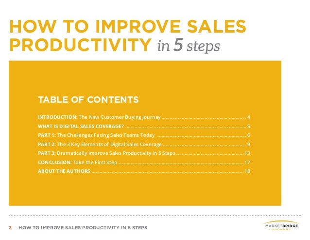 Improve Sales Productivity with Digital Sales Coverage