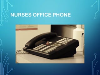 NURSES OFFICE PHONE