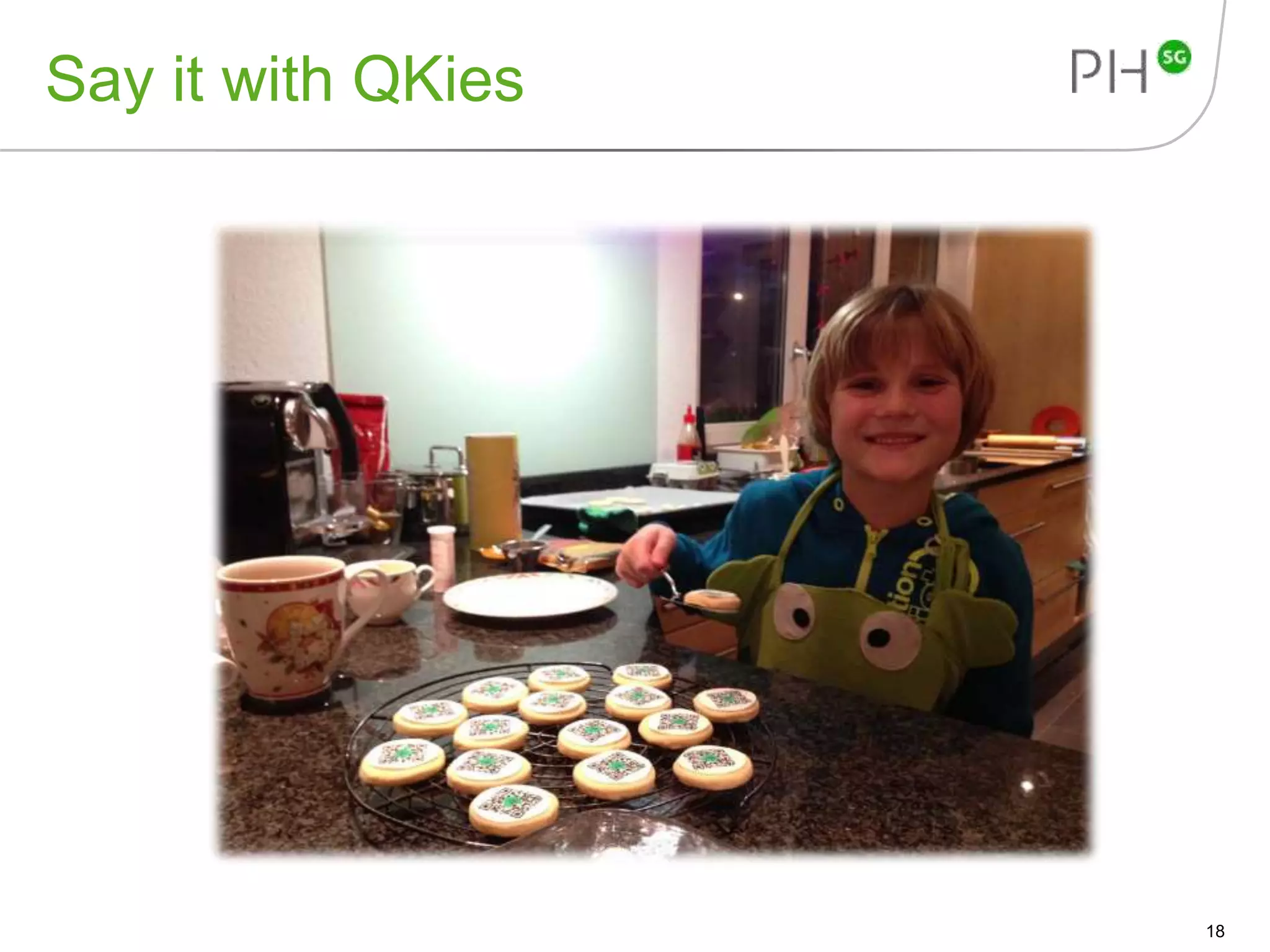 Say it with QKies 
18 
 