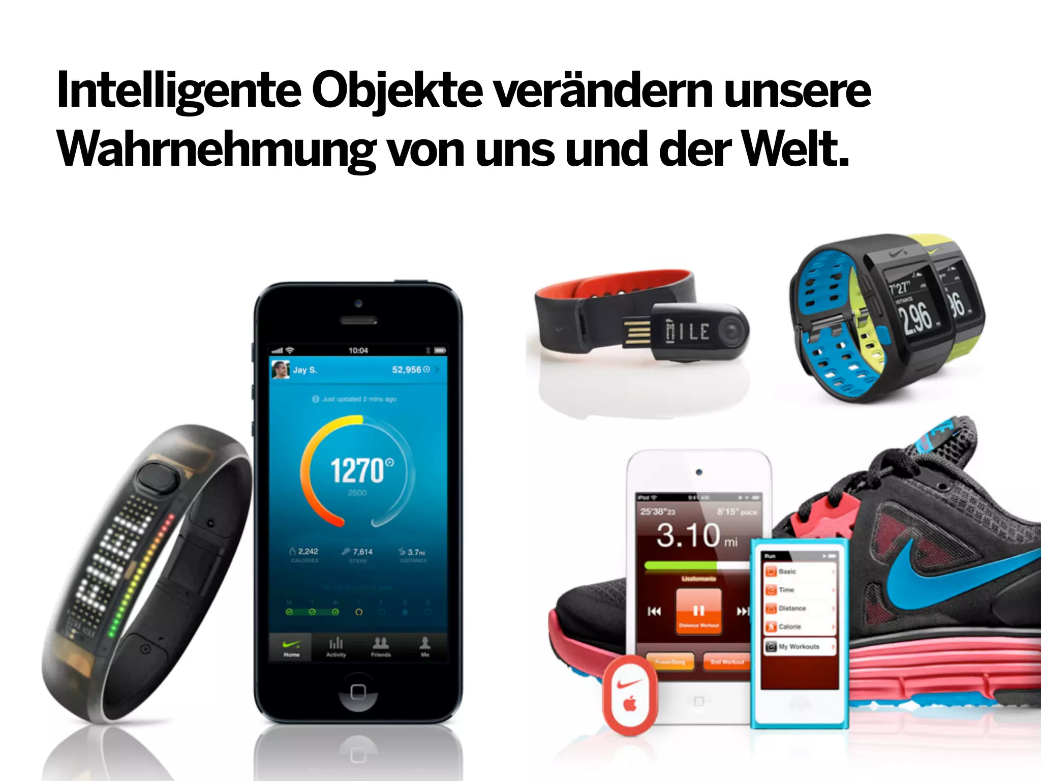 Intelligente Objekte verändern unsere
Wahrnehmung von uns und der Welt.

 