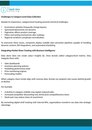 Digital Shelf Services - Category-Level Market Share Tracking | PPTX