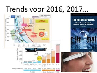Trends voor 2016, 2017…
 