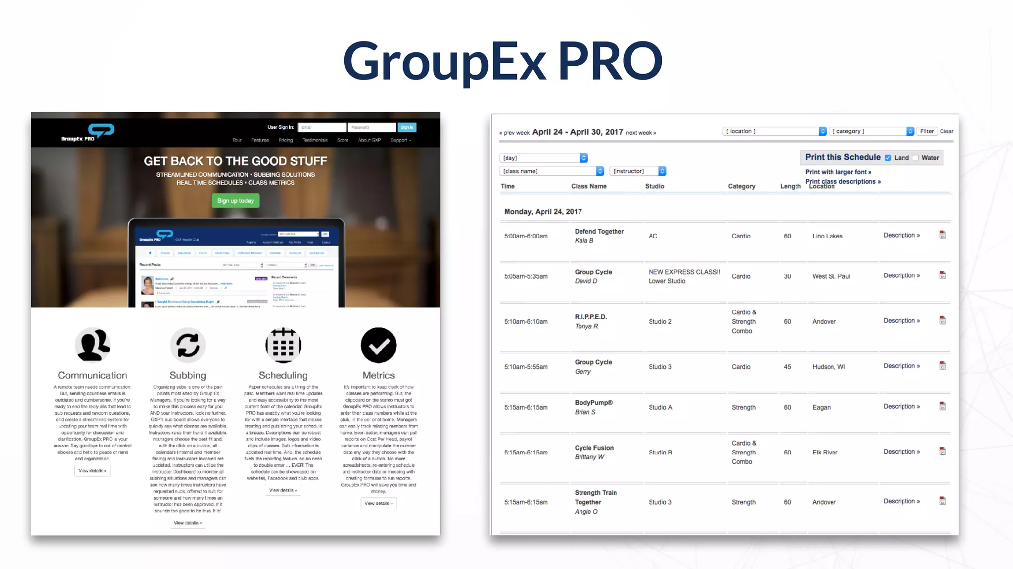GroupEx PRO
 