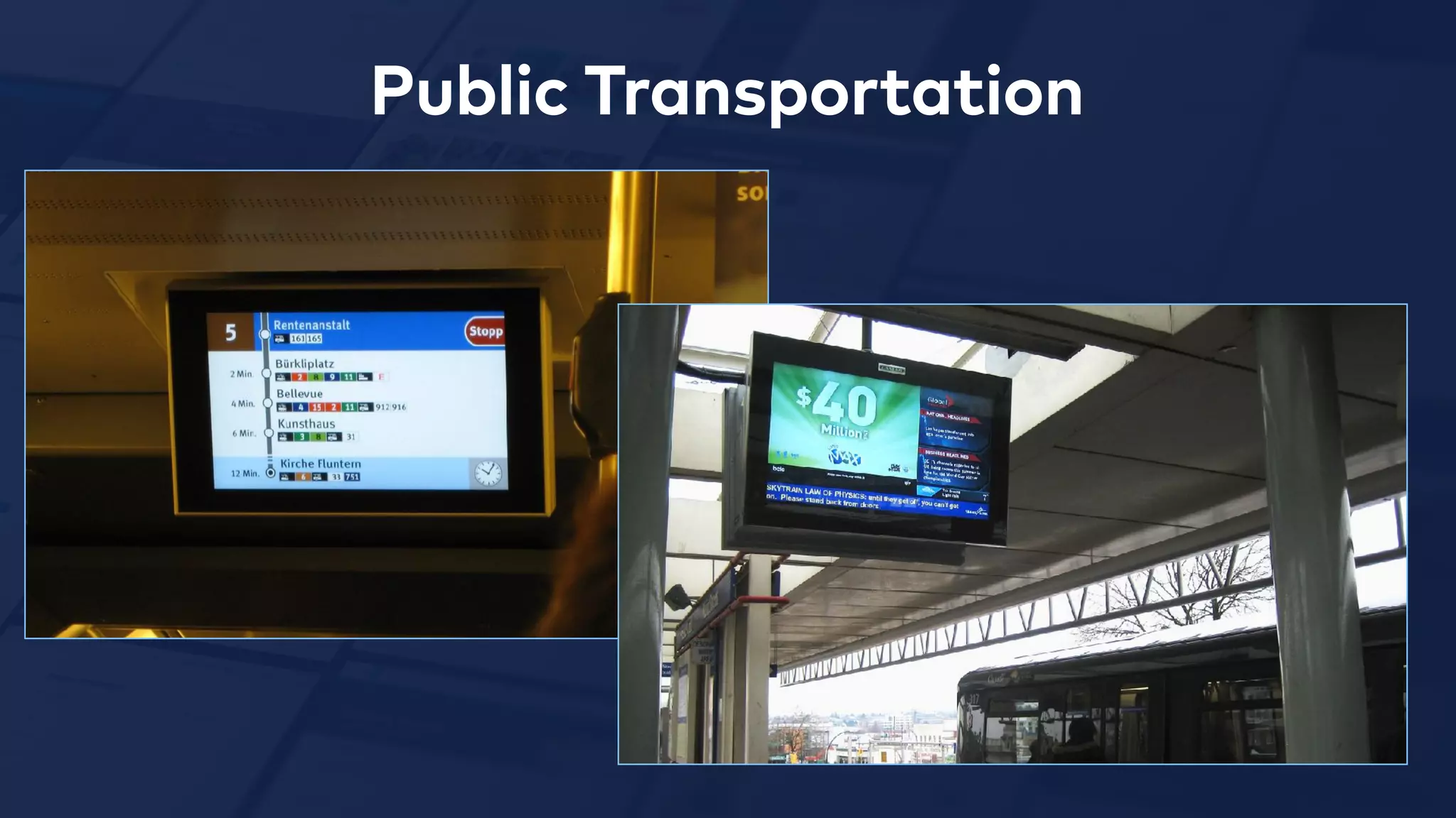 Public Transportation
 