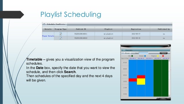 Digital Signage Program