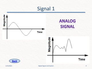 Digital Signal and System | PDF