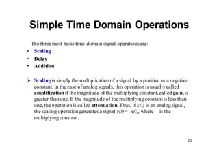 Signal Multiplication Example Digital Signal Processing by Dr. R. Prakash Rao | DOCX