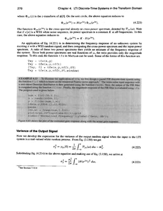 Digital signal processing computer based approach - sanjit mitra