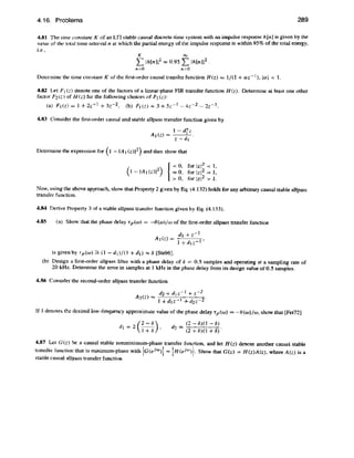 Digital signal processing computer based approach - sanjit mitra