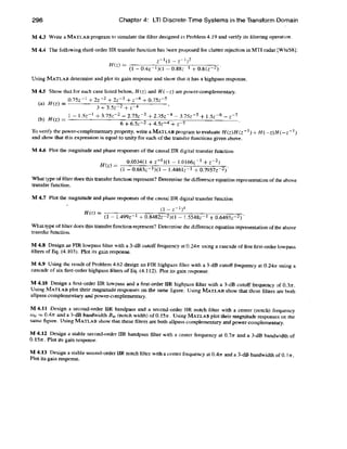 Digital signal processing computer based approach - sanjit mitra