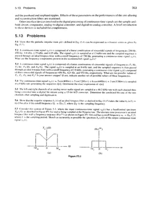 Digital signal processing computer based approach - sanjit mitra