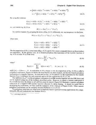 Digital signal processing computer based approach - sanjit mitra