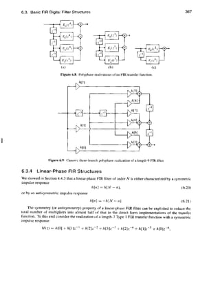 Digital signal processing computer based approach - sanjit mitra