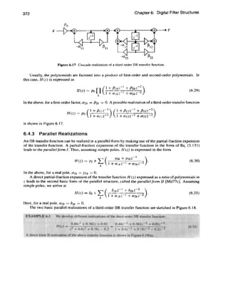 Digital signal processing computer based approach - sanjit mitra