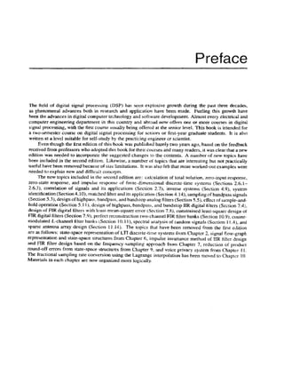 Digital signal processing computer based approach - sanjit mitra