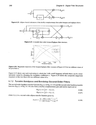 Digital signal processing computer based approach - sanjit mitra