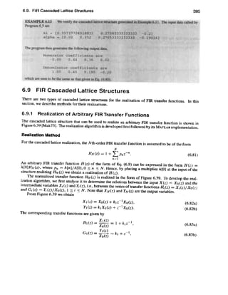 Digital signal processing computer based approach - sanjit mitra