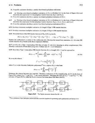 Digital signal processing computer based approach - sanjit mitra