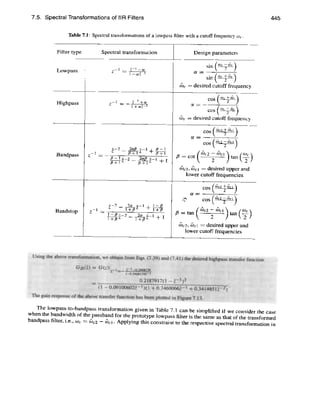 Digital signal processing computer based approach - sanjit mitra