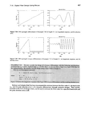Digital signal processing computer based approach - sanjit mitra