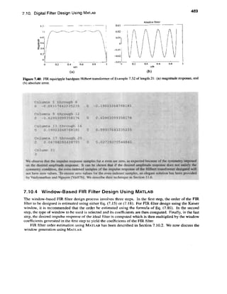 Digital signal processing computer based approach - sanjit mitra
