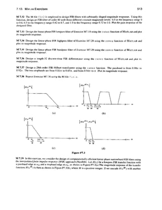 Digital signal processing computer based approach - sanjit mitra