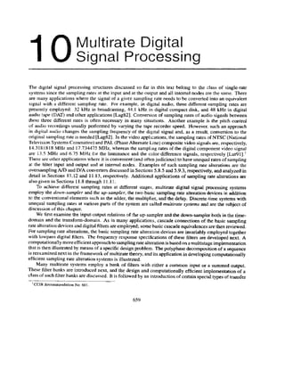 Digital signal processing computer based approach - sanjit mitra