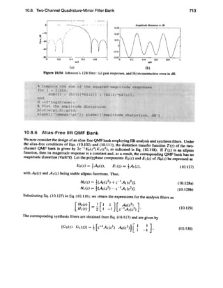 Digital signal processing computer based approach - sanjit mitra