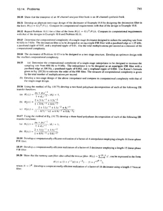 Digital signal processing computer based approach - sanjit mitra