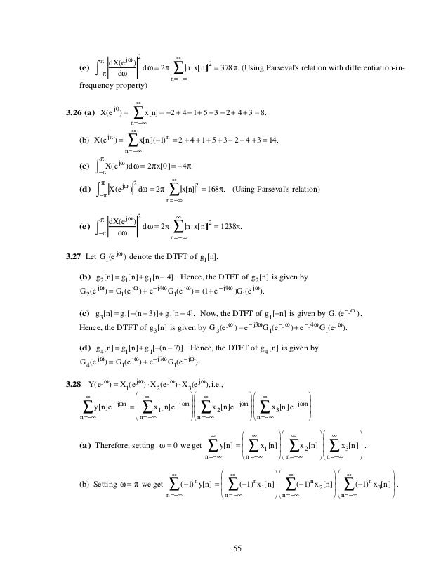 Digital Signal Processing 2nd Ed Mitra Solution Manual