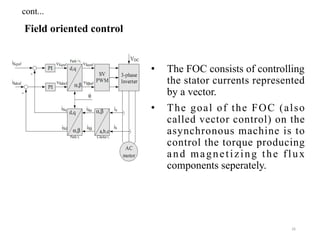 Foc Method Digital signal processing based on motor control ppt | PDF