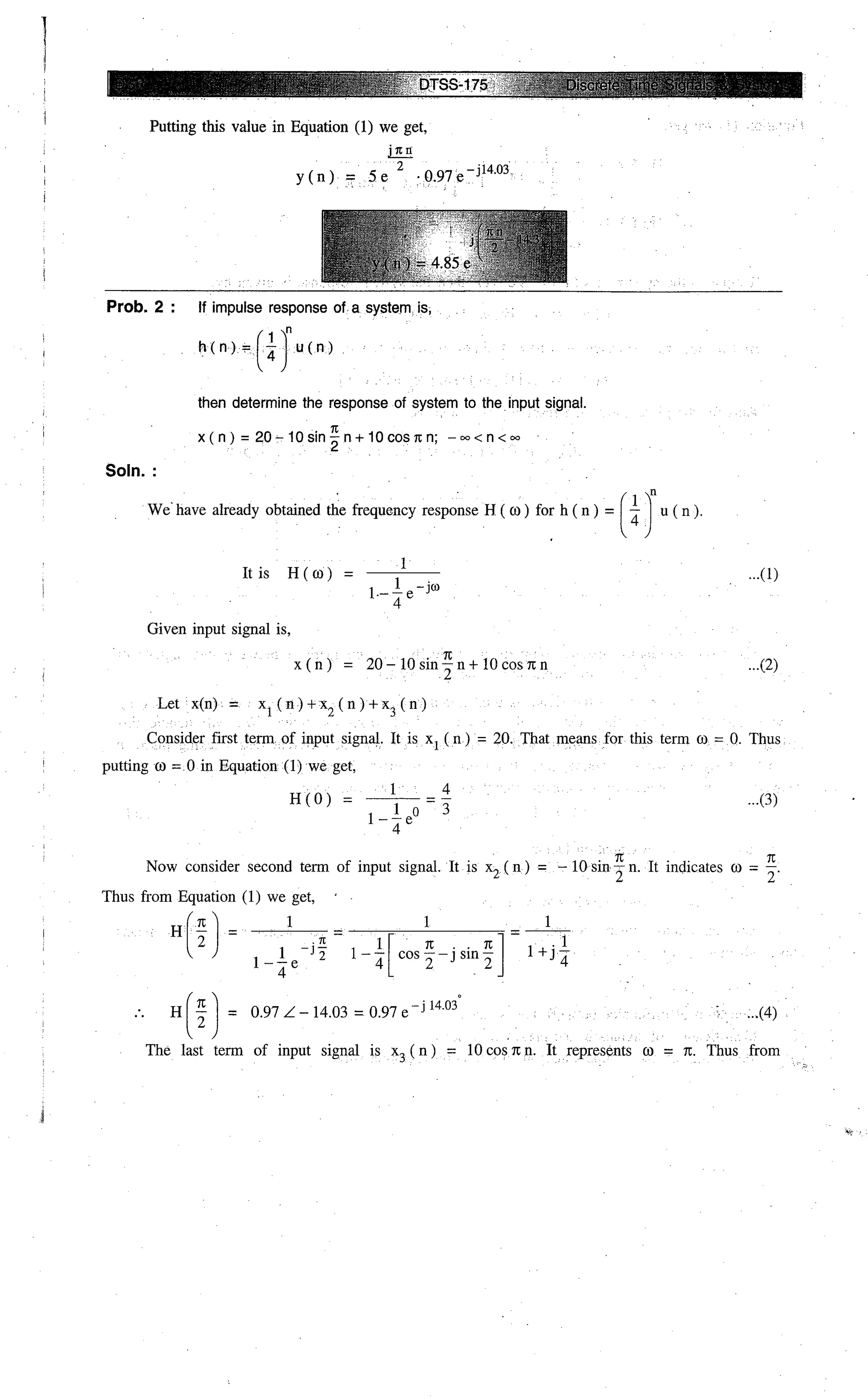 Digital signal processing  by j.s. katre (tech max)