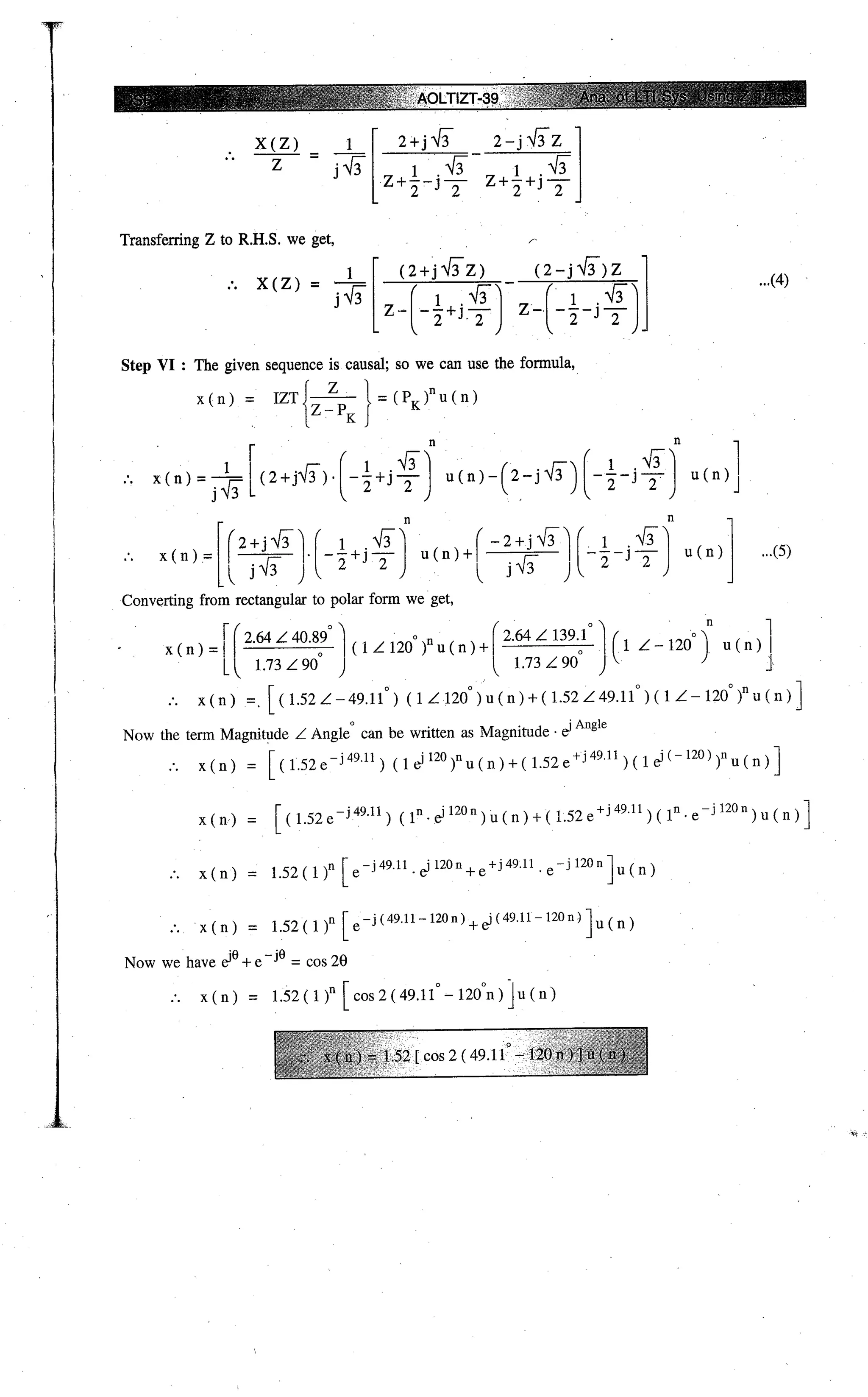 Digital signal processing  by j.s. katre (tech max)