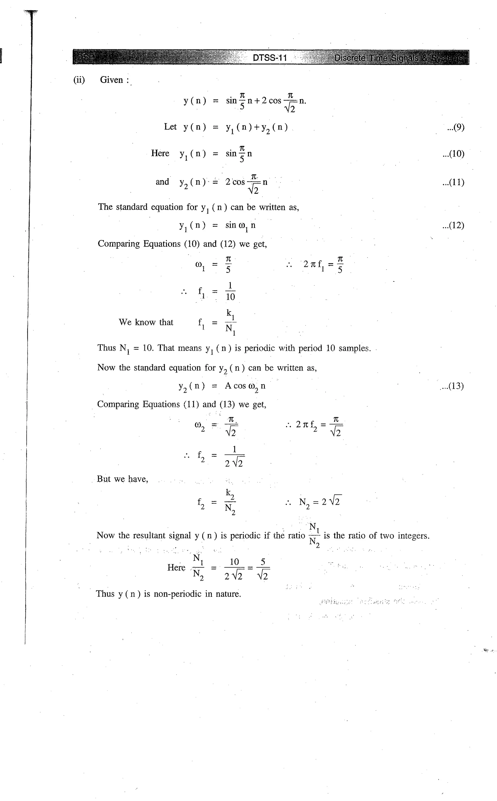 Digital signal processing  by j.s. katre (tech max)